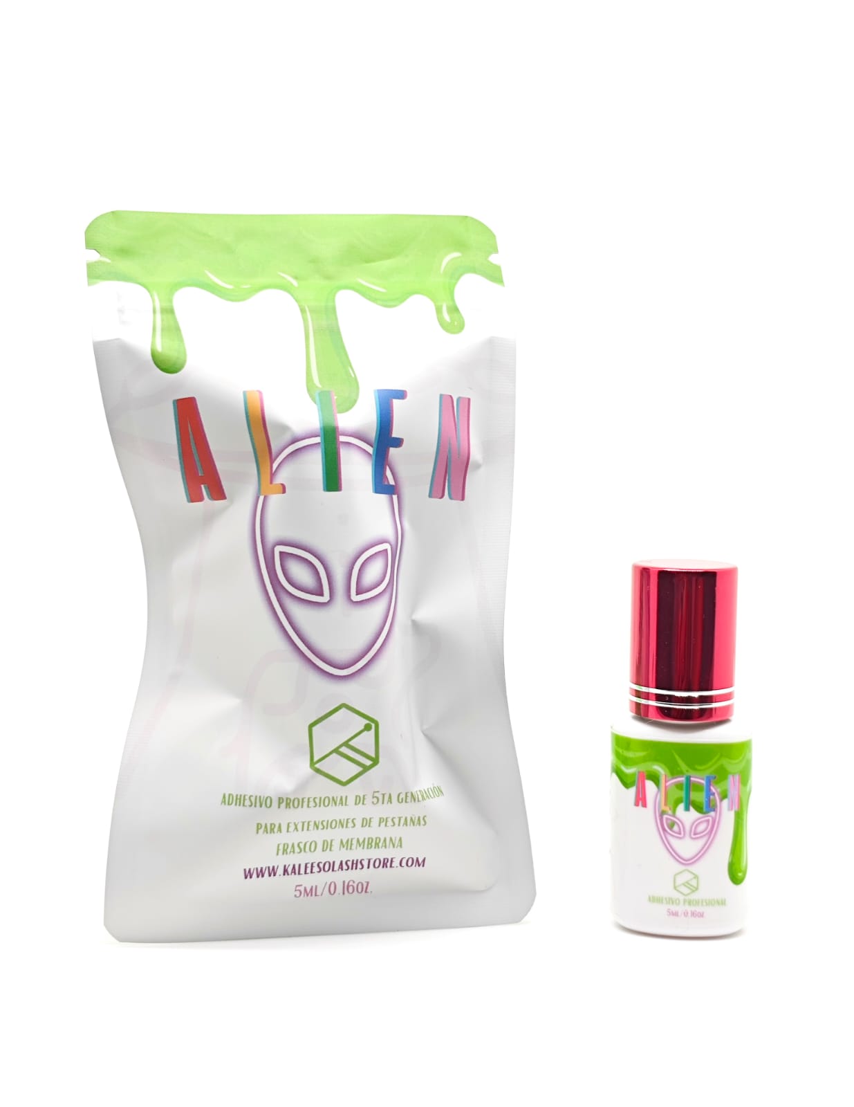 Adhesivo Alien Frasco de membrana