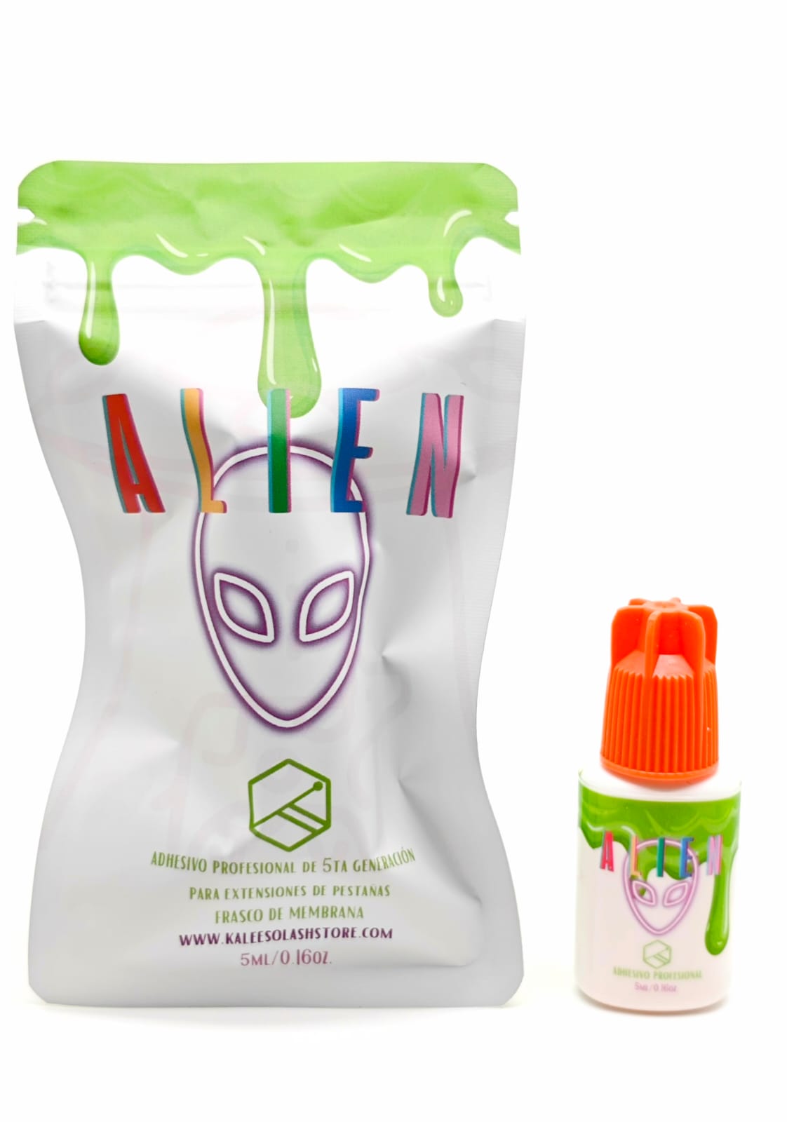 Adhesivo Alien Frasco de membrana