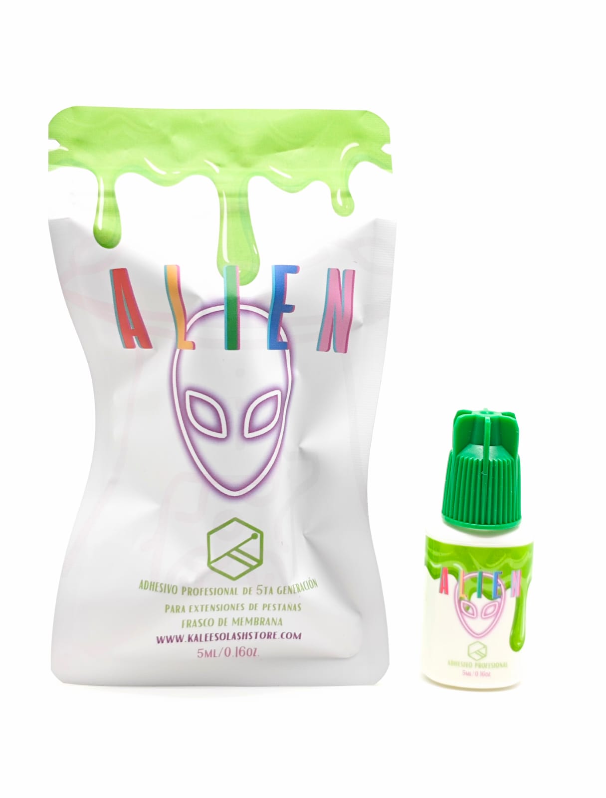 Adhesivo Alien Frasco de membrana